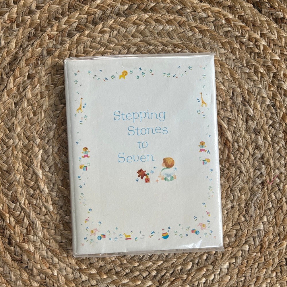 Vintage Baby Book‎ Stepping Stones to Seven